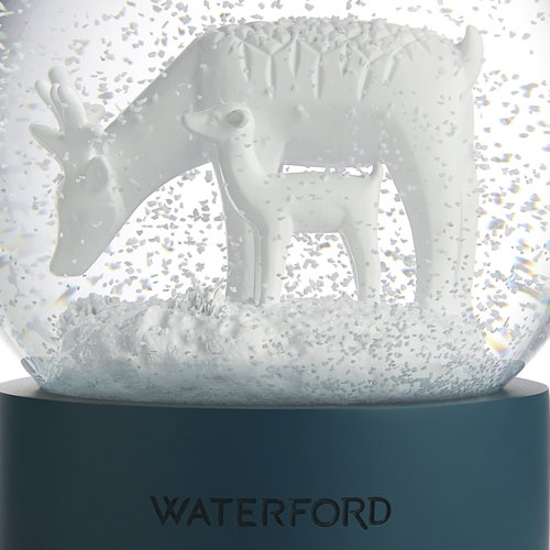 Waterford Christmas Deer Snow Globe Wayfair